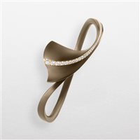 Bracelet Giorgio Visconti Woman GINKGO in Titanium Diamante 0.68 Ct DR40485CI - DR40485CI